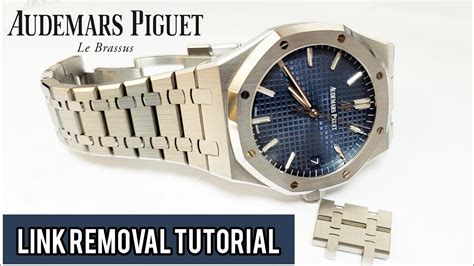 audemars piguet bracelet stretch|Adjusting the Bracelet Size of Your Audemars Piguet Royal Oak .